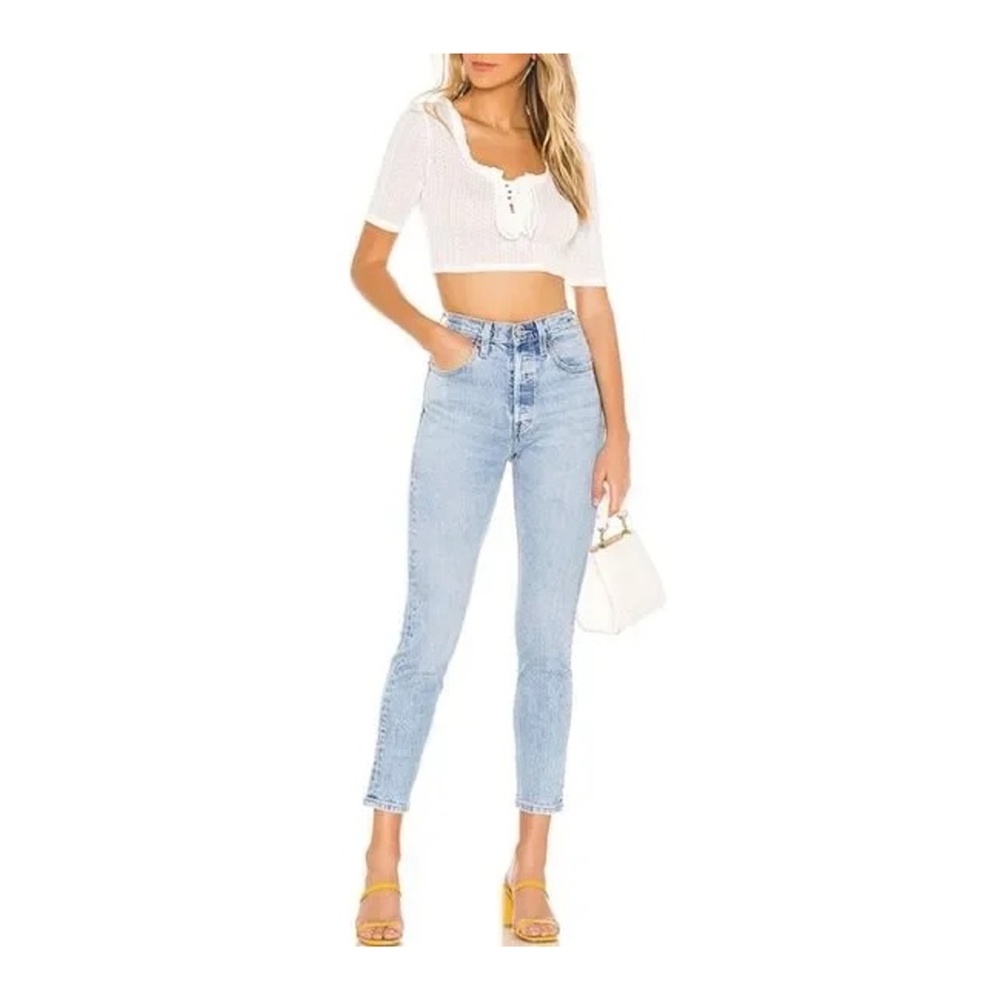 Women's Size 30 Premium 501 Skinny Jeans in Tango Light